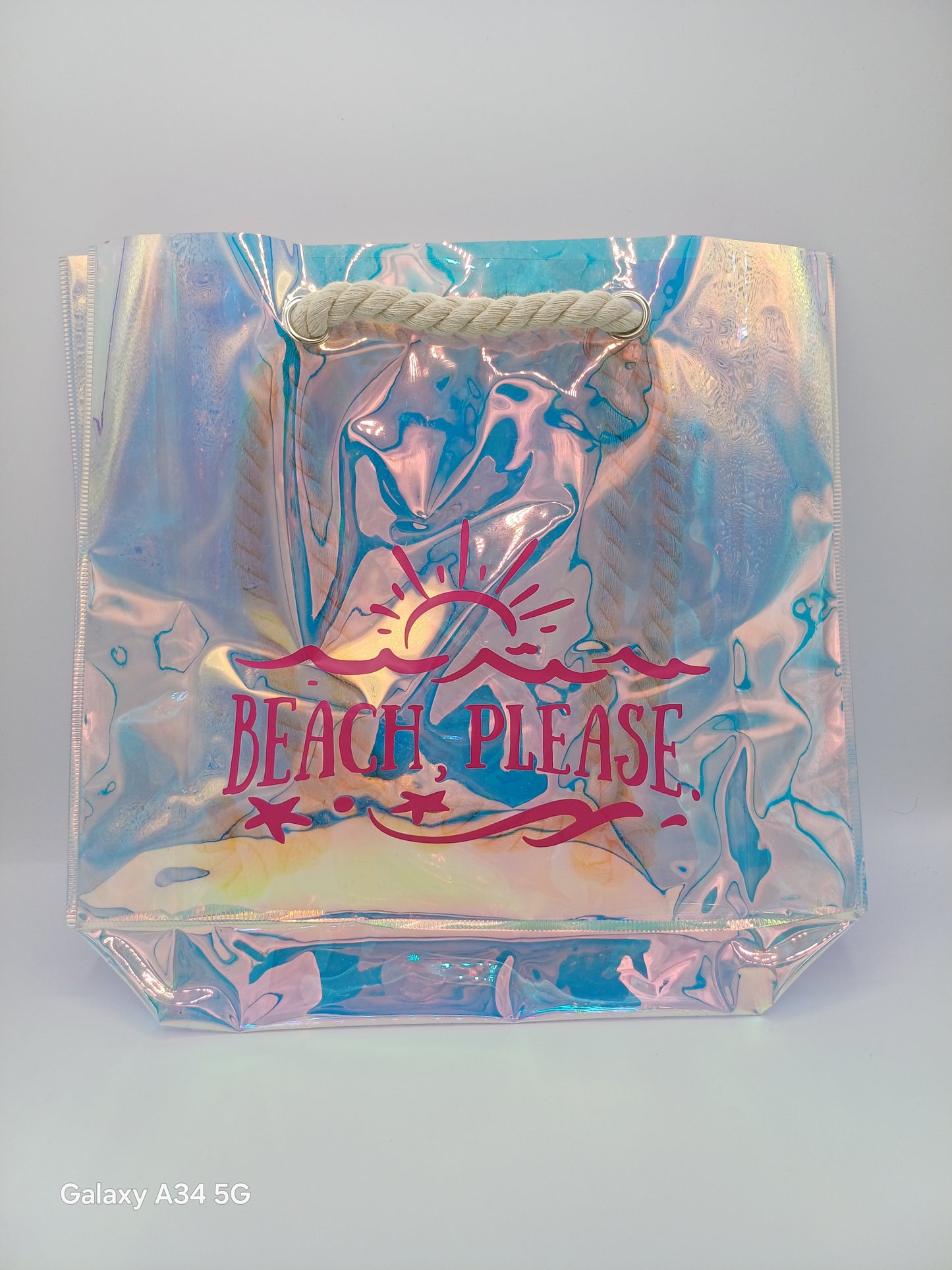 PVC beach bag